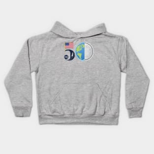 50th Anniversary Apollo 11 Mission Kids Hoodie